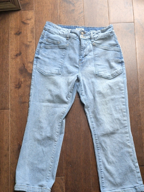 Kensie Denim - Kensie Light Blue High Rise Crop Jeans